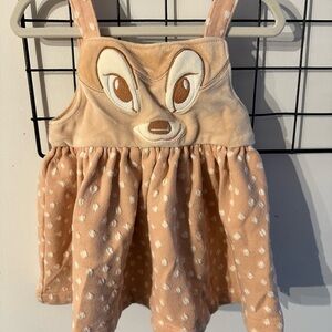 Disney Baby Bambi overall dress
